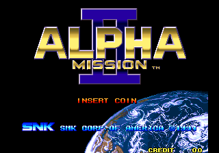 Alpha Mission II screenshot 5 for Neo Geo CD